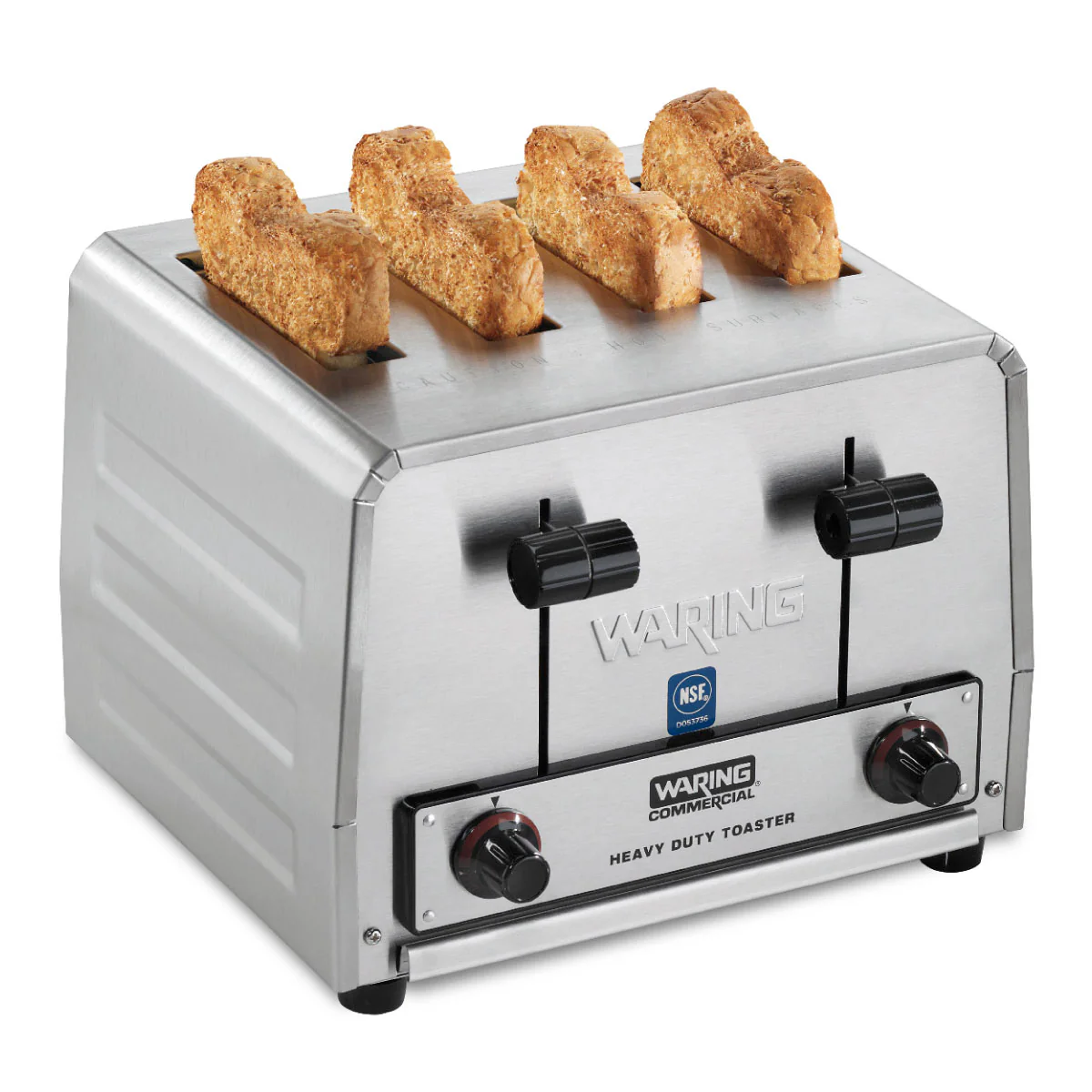 Waring WCT800 Heavy-Duty 4-Slot Commercial Toaster, 120v - Image 2