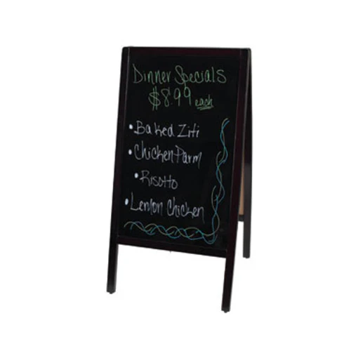 Winco MBAF-3 Sidewalk Marker Board, Dual-Sided, 20-1/4" x 39-1/2"